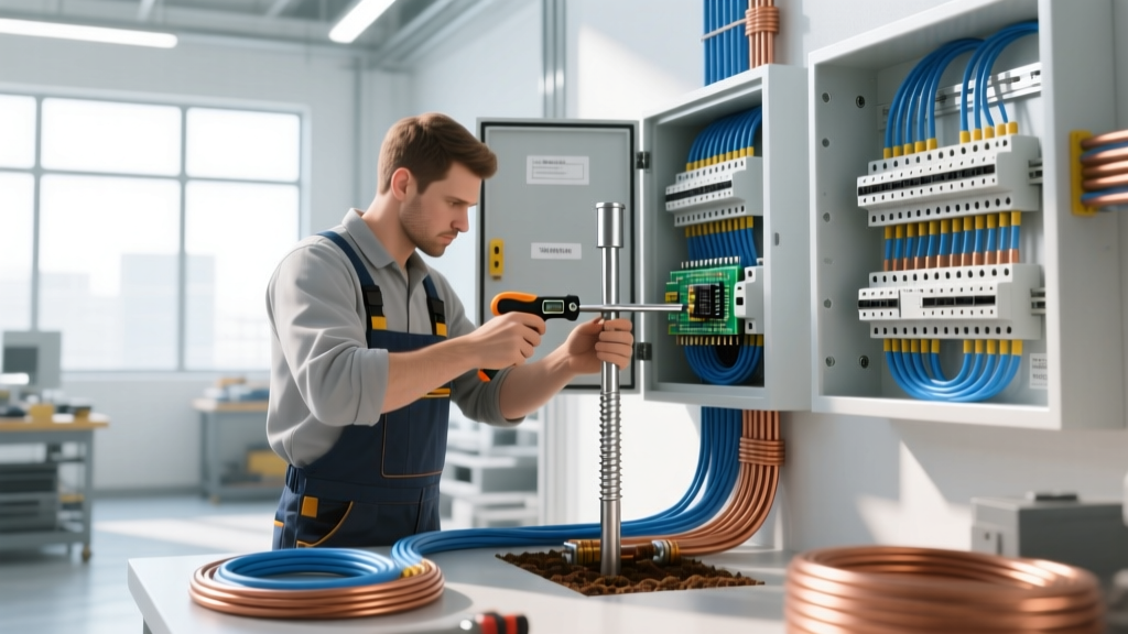 Earthing Electrical Panels: Ground Rod Sizing, Testing, and Safety Rules