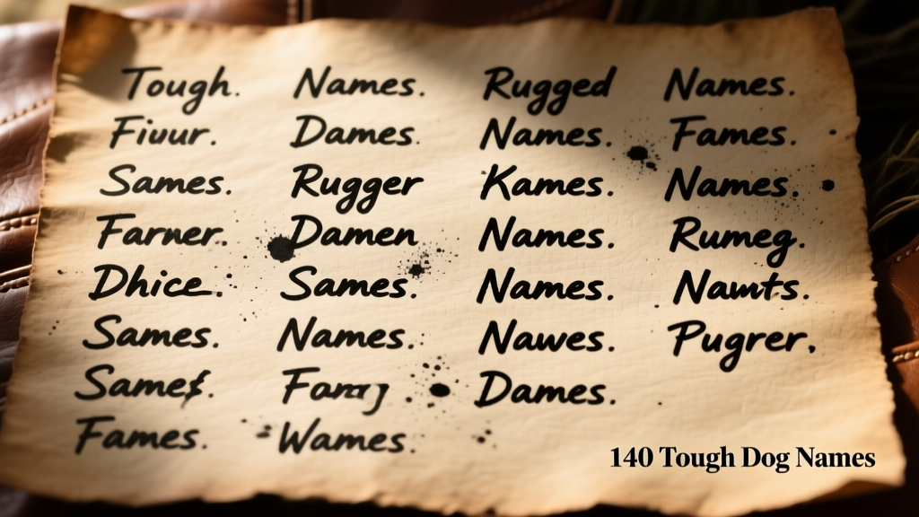 140 Tough Dog Names for Your Athletic, Adventurous Pup
