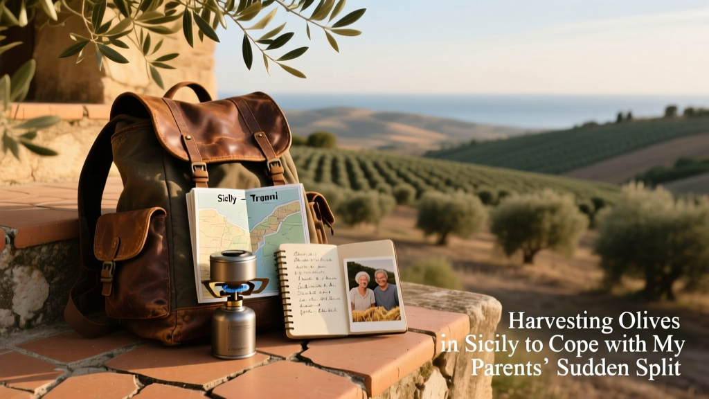 Harvesting Olives in Sicily to Cope with My Parents’ Sudden Split