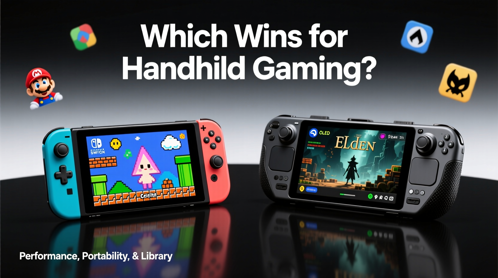 nintendo switch oled vs steam deck which wins for handheld gaming