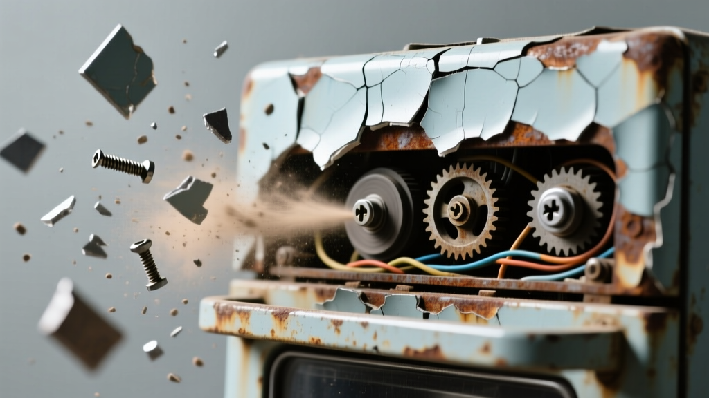 Peeling Paint Making Grinding Noise: Quick Diagnosis