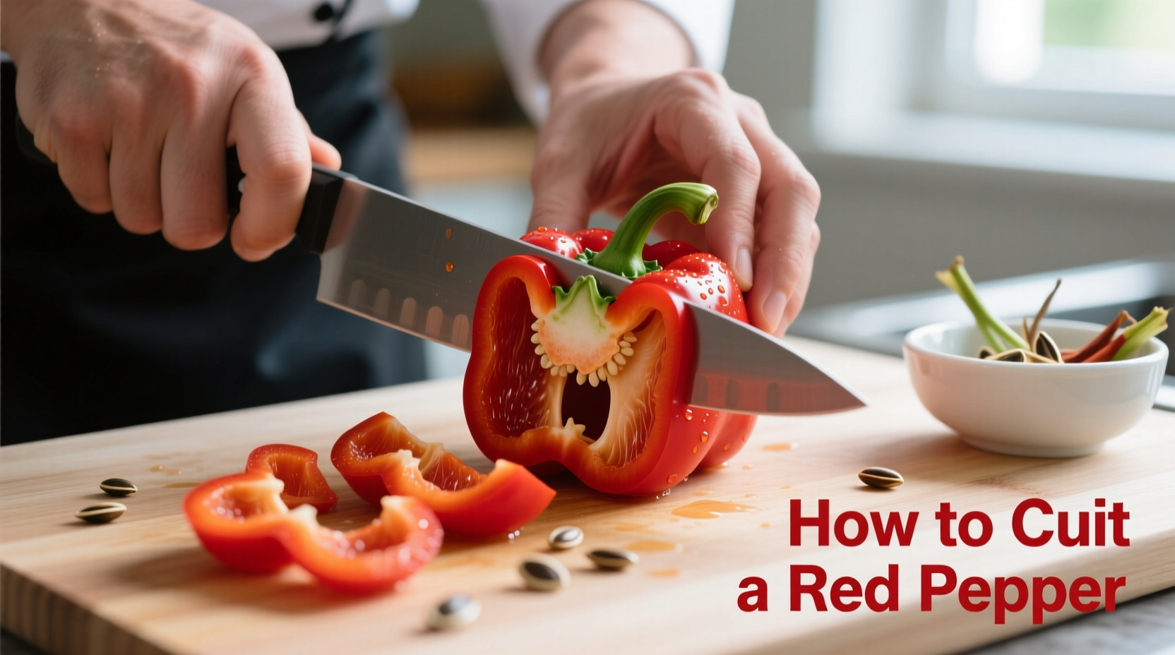 How to Cut a Red Pepper: 5 Professional Techniques