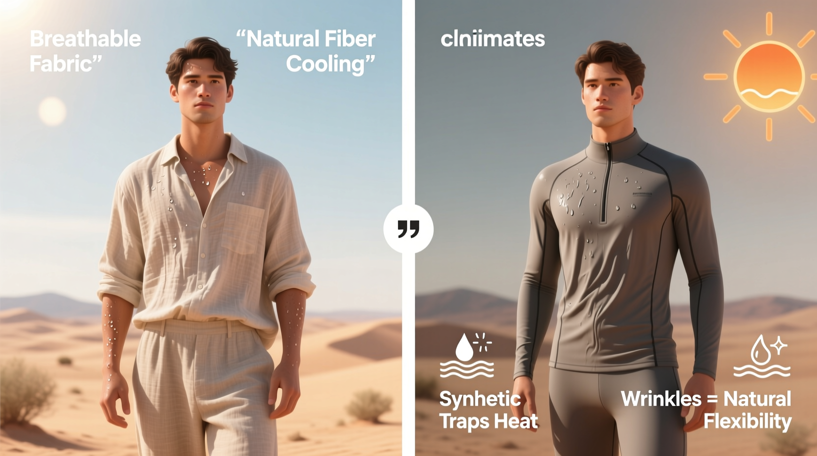 are linen clothes worth it for hot climates despite constant wrinkling