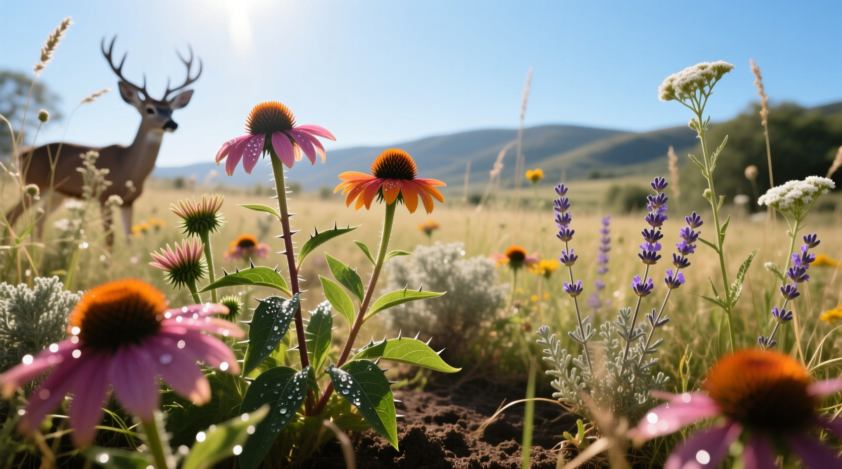 flowers that are deer and rabbit resistant