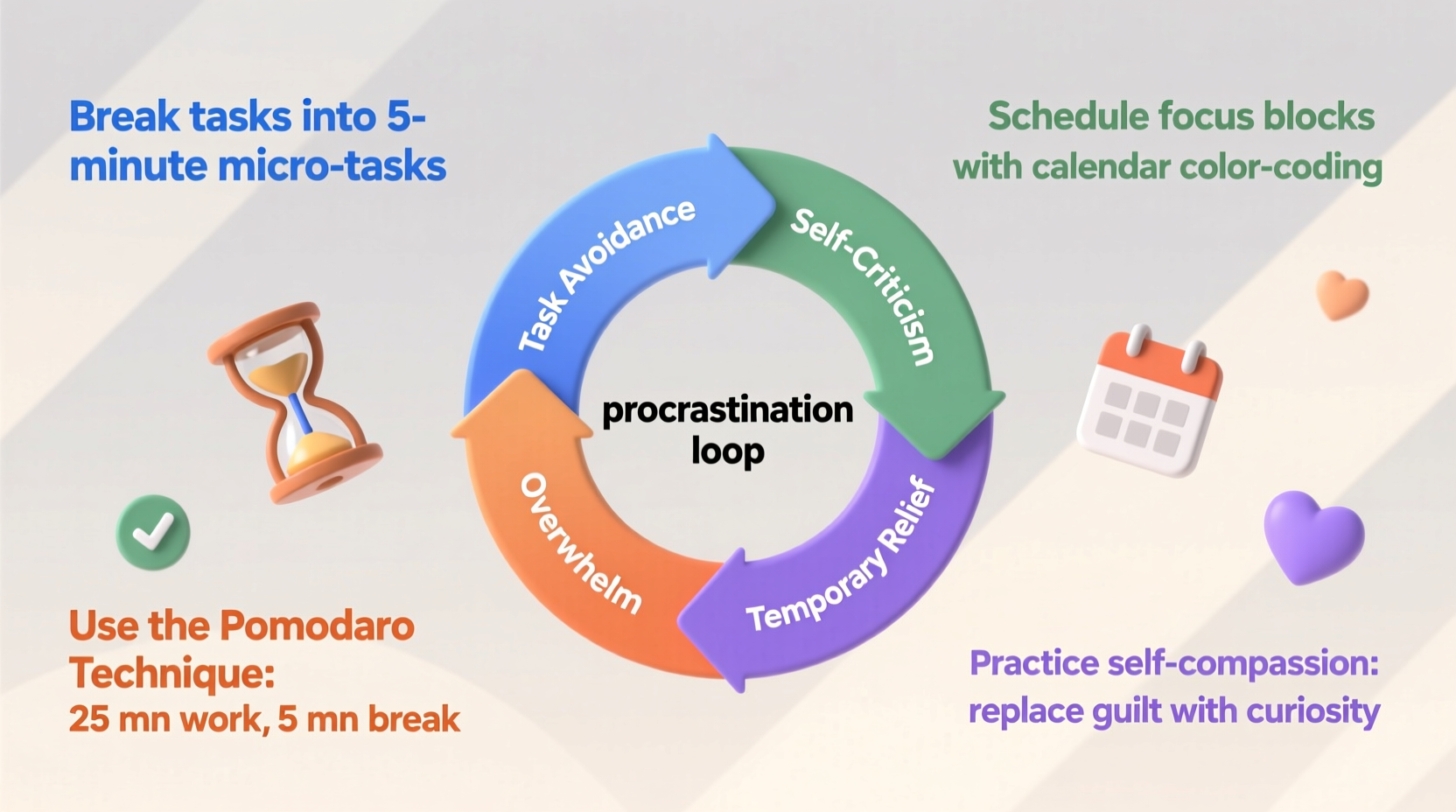 how to stop procrastination loops effective strategies for focus