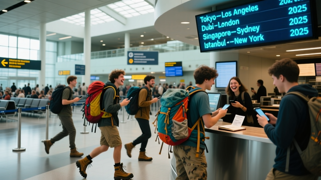 The Busiest Flight Routes in the World 2025: Data, Trends, and Budget Travel Insights