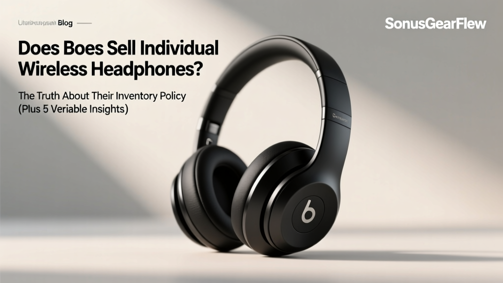 Boes Wireless Headphones: Single-Earbud Sales? (2026)