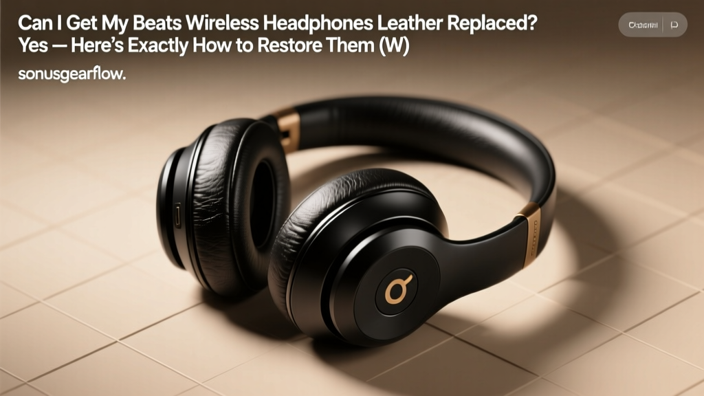 Beats Leather Replacement: How to Restore Earpads (2026)