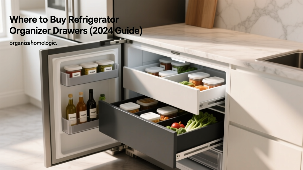 Where to Buy Refrigerator Organizer Drawers (2024 Guide)
