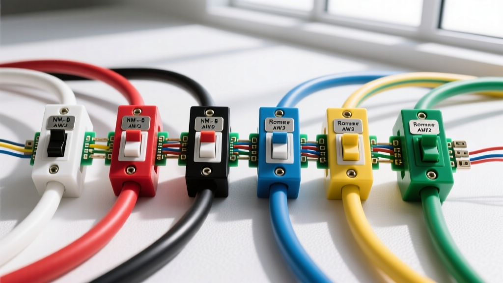 Romex Color Code Chart: NM-B Jacket Colors, AWG Sizes, and Ampacity