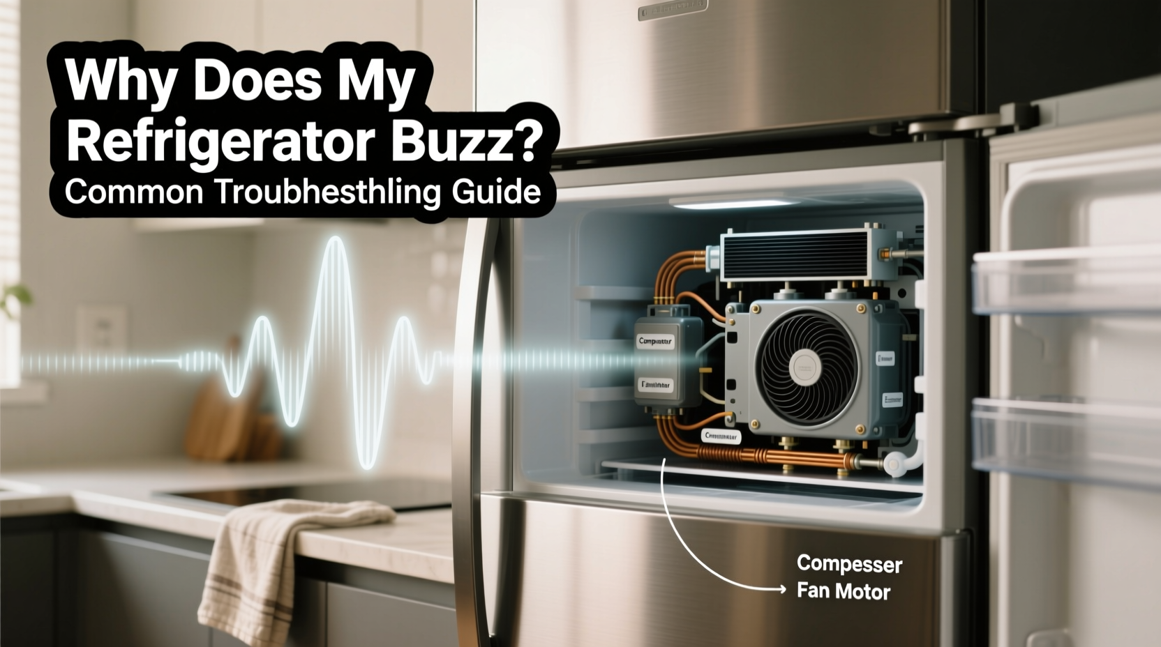 why does my refrigerator make a buzzing noise troubleshooting common appliance sounds