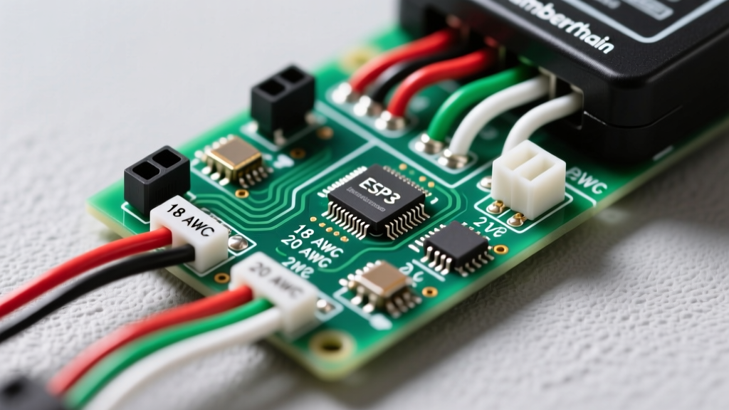 How to Read a Wiring Diagram for a Chamberlain Garage Door Opener