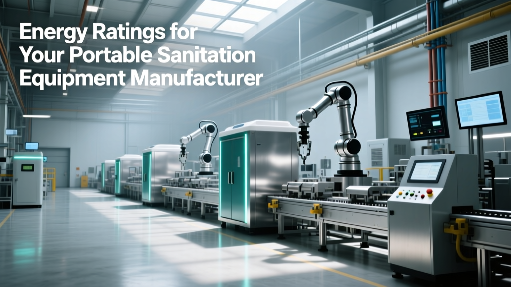 Energy Ratings for Your Portable Sanitation Equipment Manufacturer