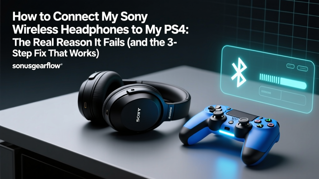 Sony Wireless Headphones to PS4: Fix & Workarounds