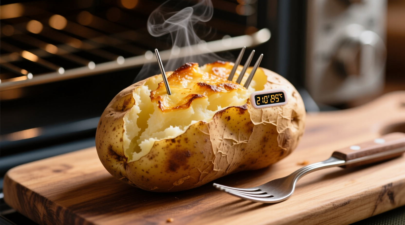 Baked Potato Oven Time: Size-Based Guide (45-75 Min)