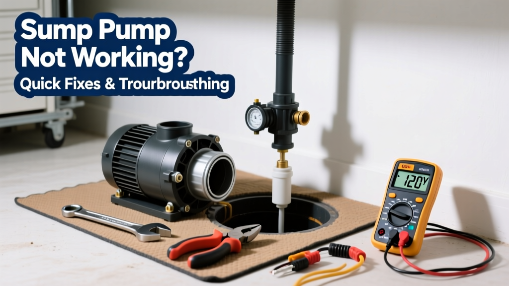 Sump Pump Not Working: Quick Fixes & Troubleshooting