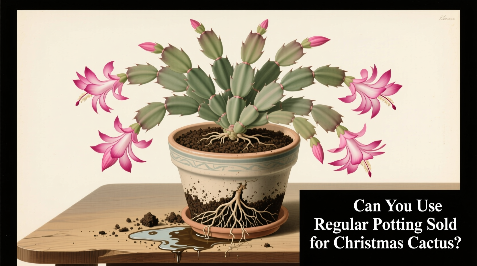 Best Potting Soil for Christmas Cactus | TheHomeSprouts