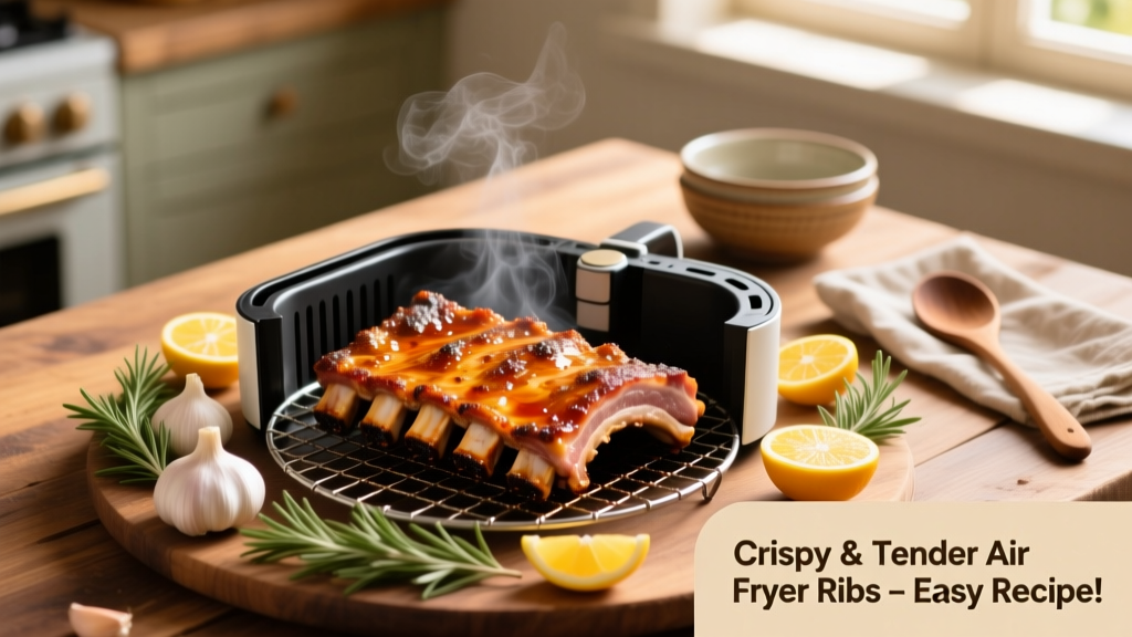 Best Air Fryer Ribs Recipes (Crispy, Tender & Easy)