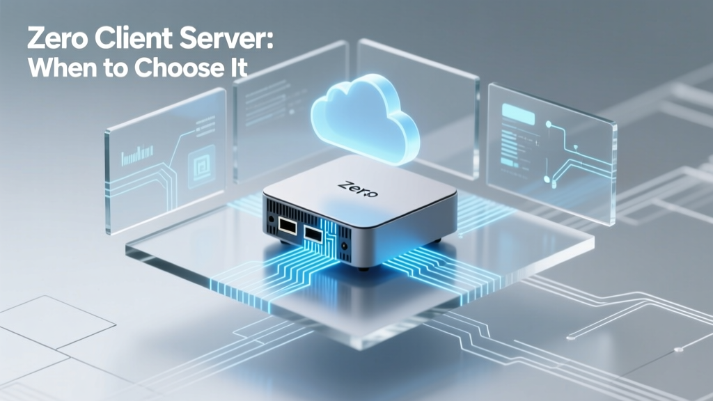 Zero Client Servers vs Thin Clients: When to Use Each