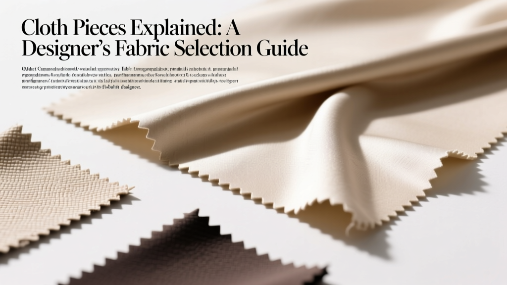 Cloth Pieces Explained: A Designer’s Fabric Selection Guide