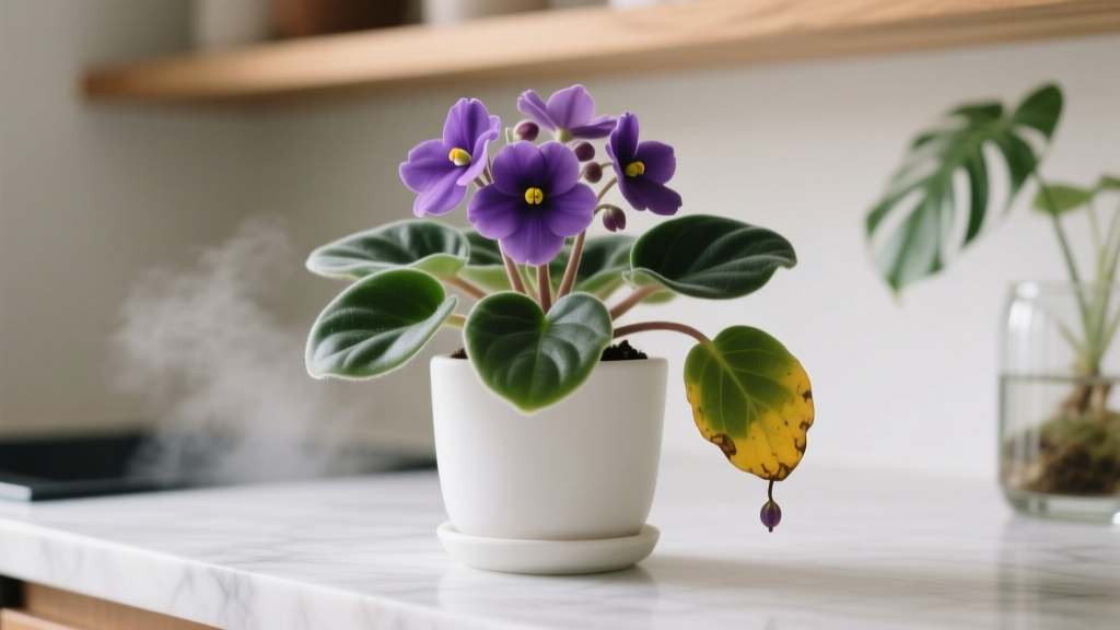 African Violet Care: Fix Tropical Microclimate Mistakes