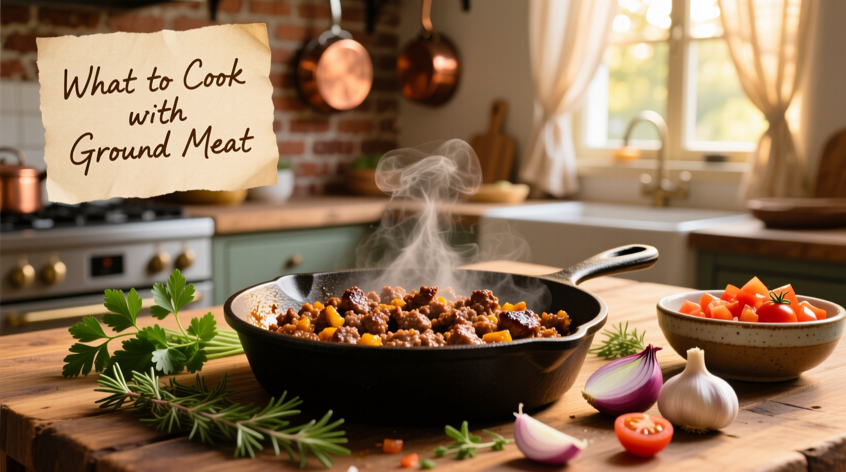 what to cook with ground meat