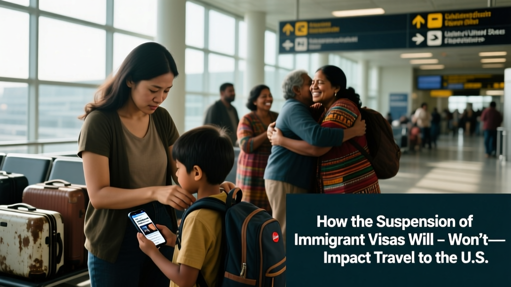 How The Suspension Of Immigrant Visas Will And Won’t Impact Travel To The US