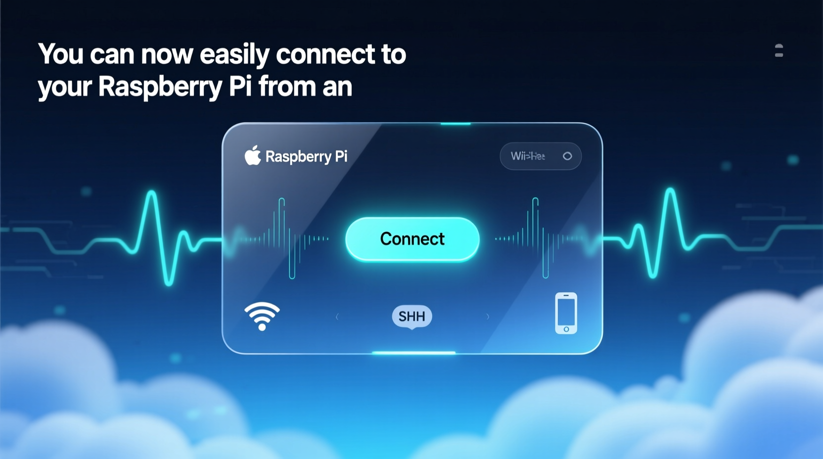 you can now easily connect to your raspberry pi from an