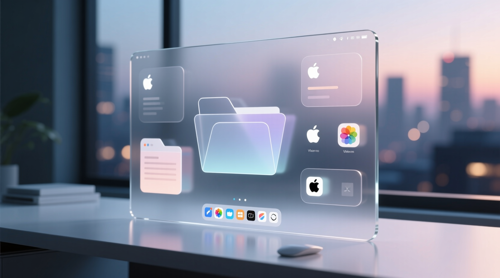 the transparent desktop