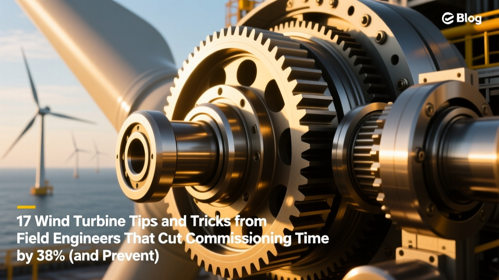 17 Wind Turbine Tips: Cut Commissioning Time 38%