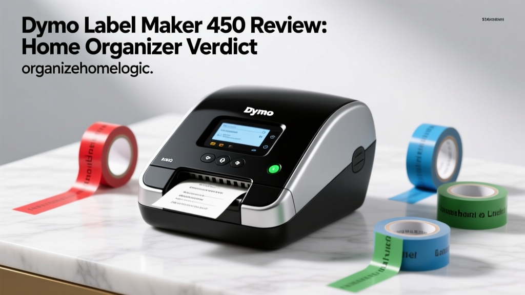 Dymo Label Maker 450 Review: Home Organizer Verdict