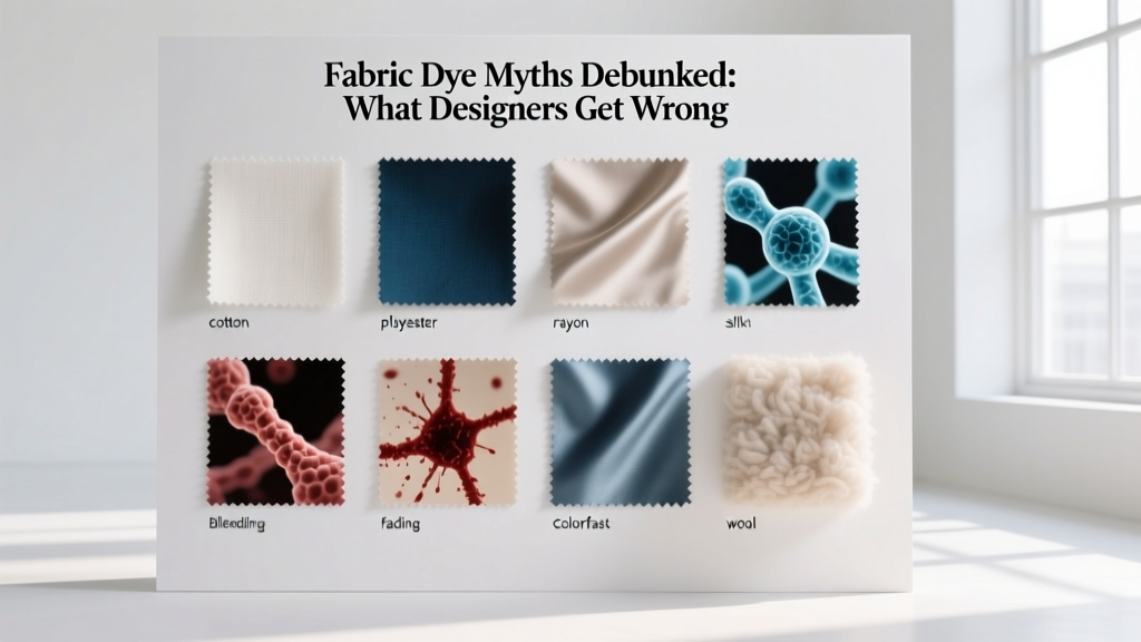 Fabric Dye Myths Debunked: What Designers Get Wrong