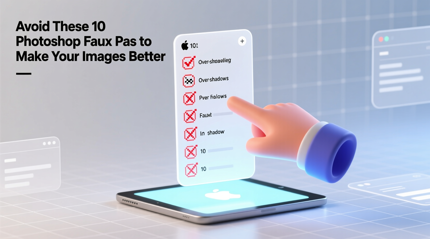 avoid these 10 photoshop faux pas to make your images l