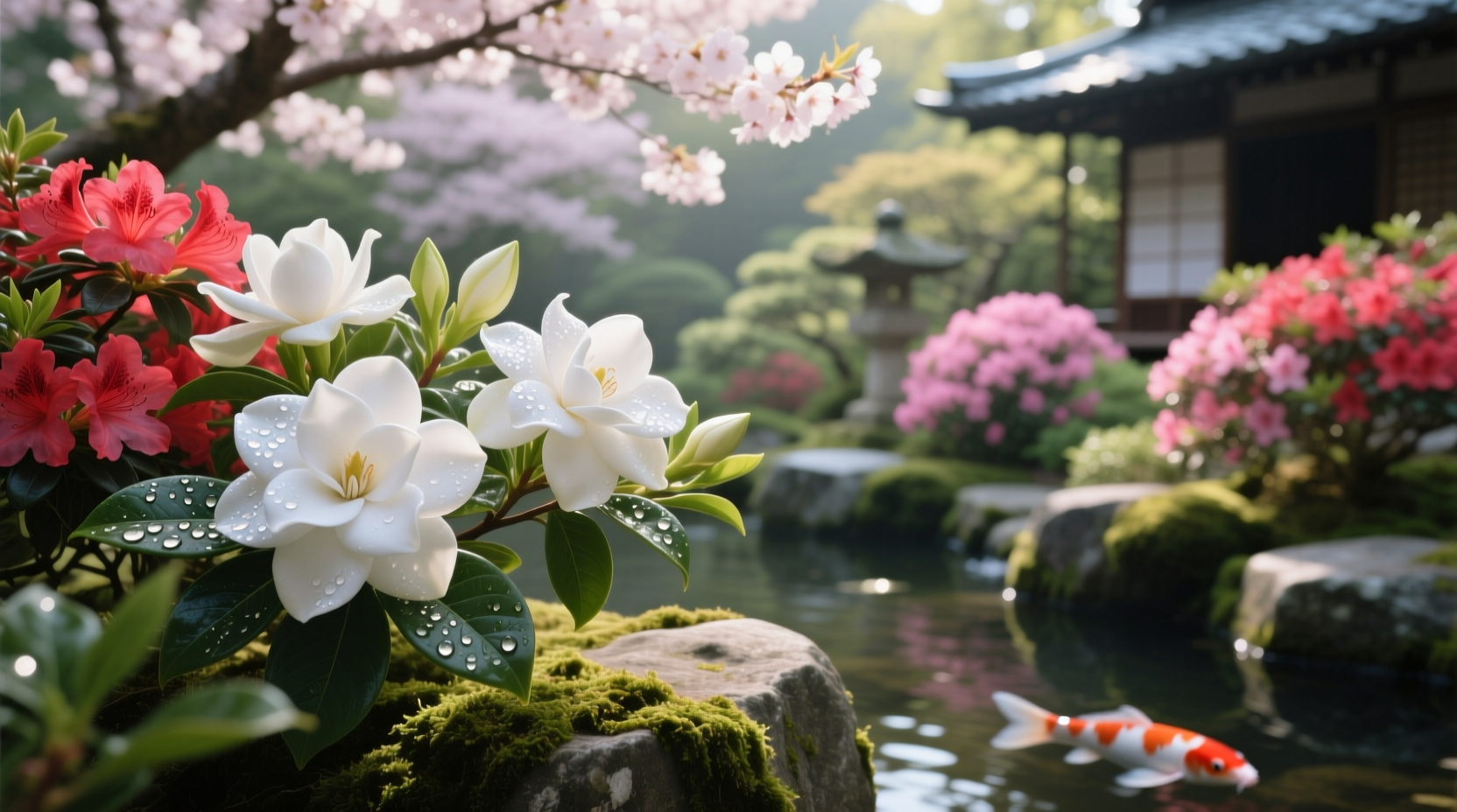 gardenias and azaleas