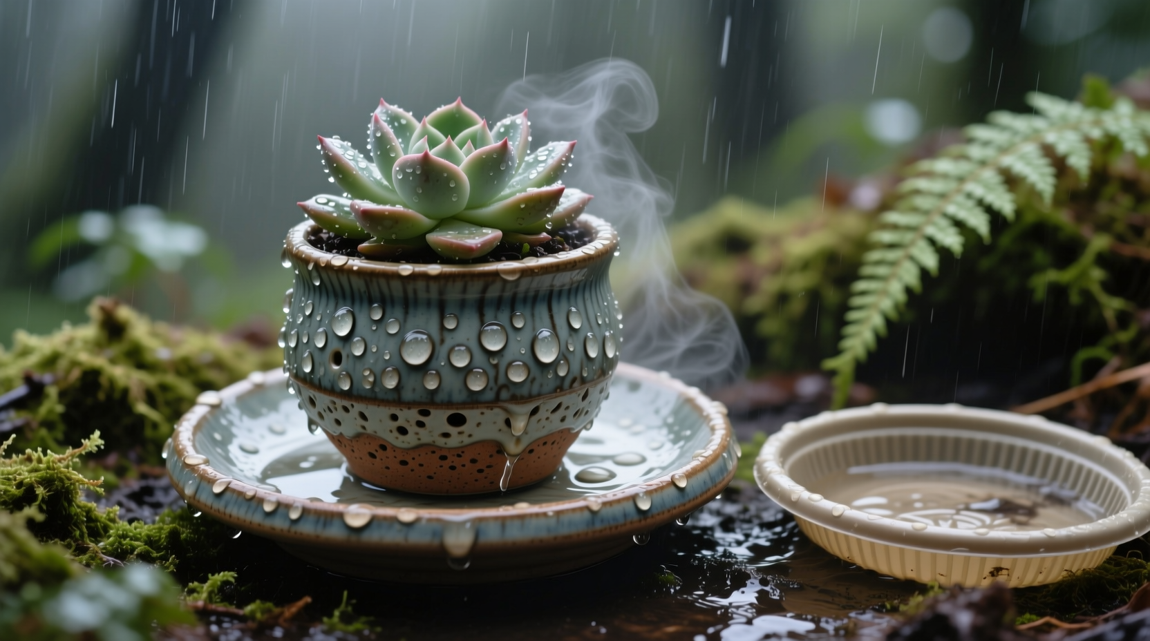 ceramic saucers vs plastic for root rot prevention