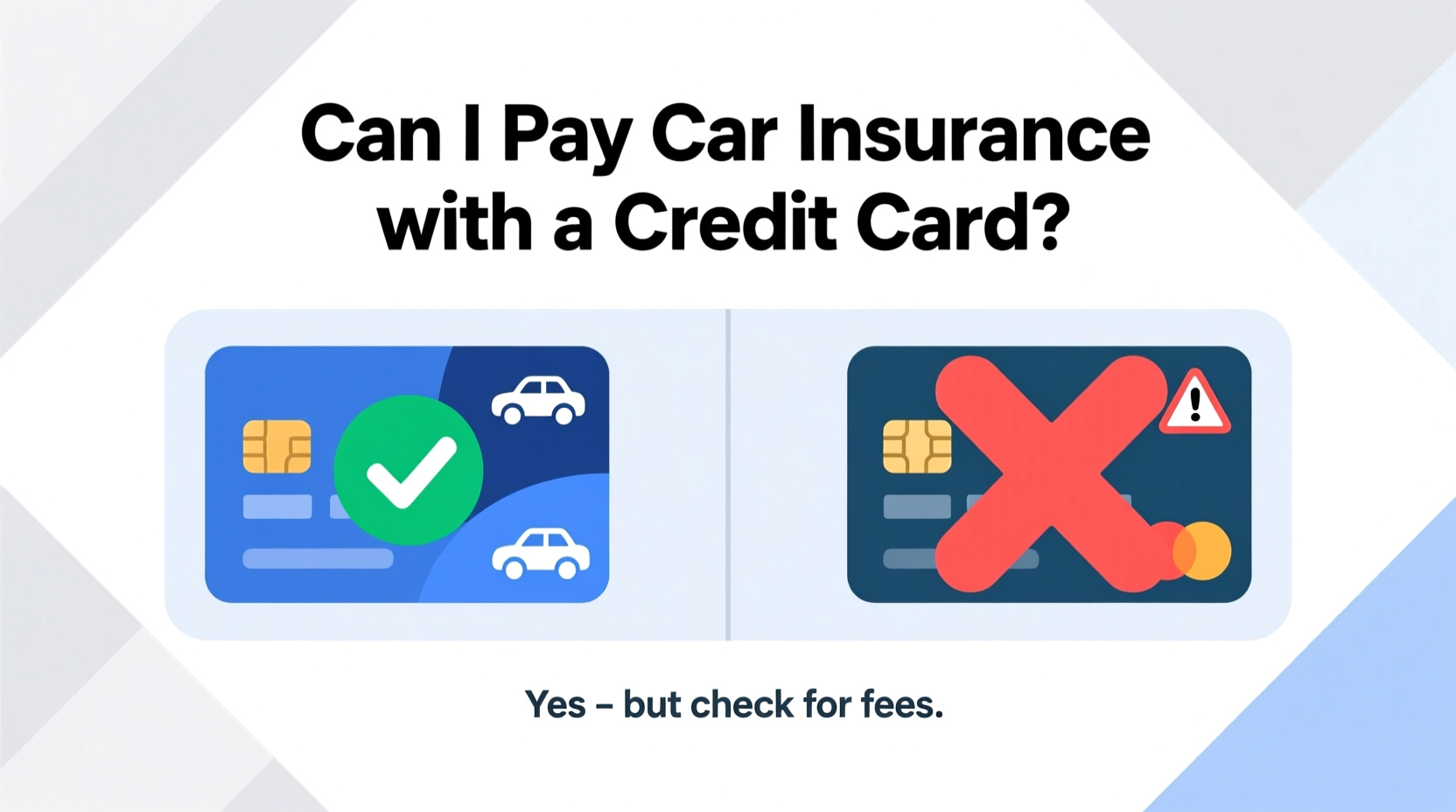 can i pay car insurance with credit card