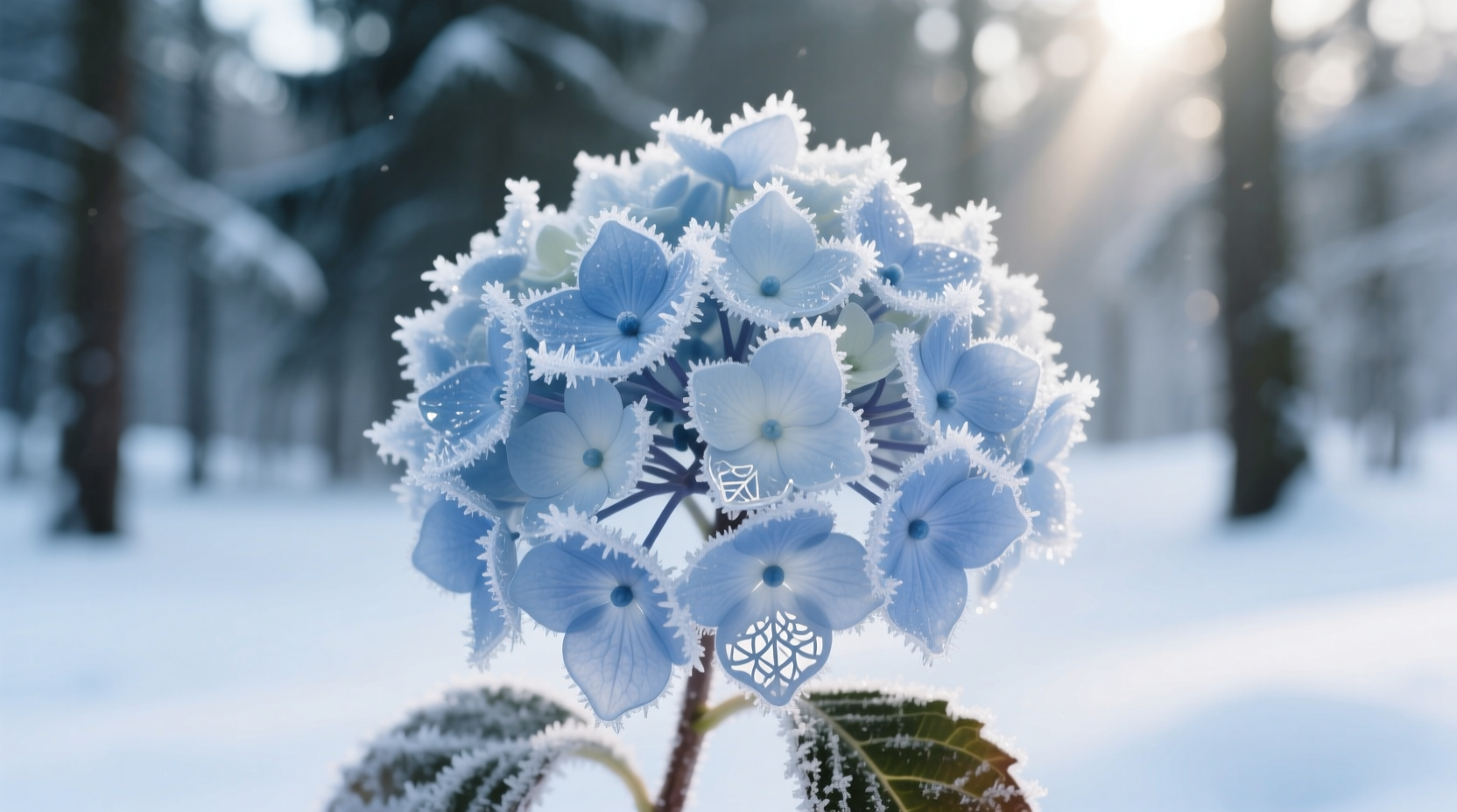 hydrangea winter freeze