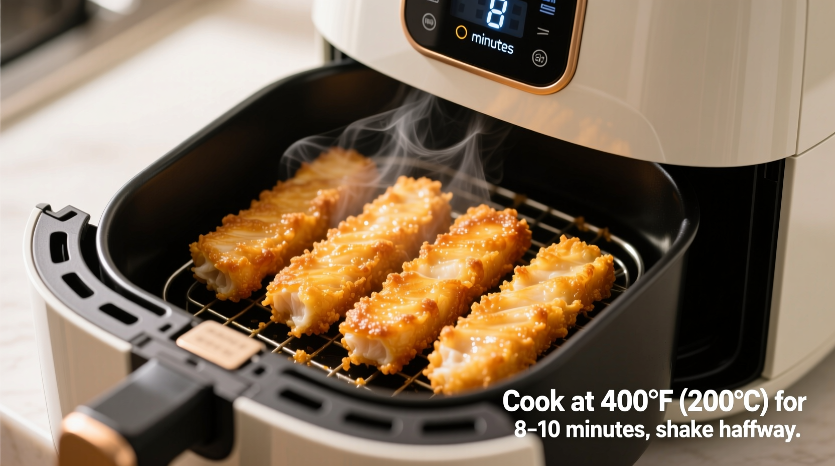how long to cook fish sticks in air fryer