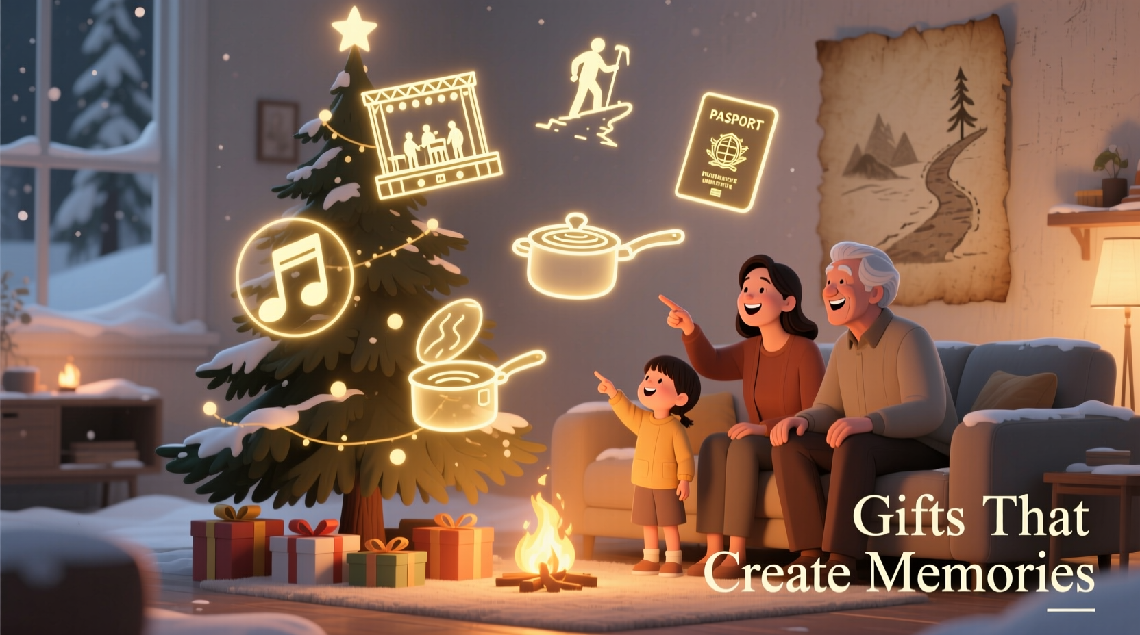 how to gift experiential presents instead of physical items under the tree