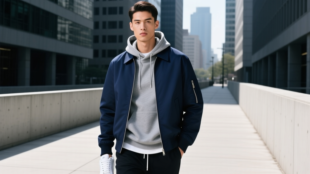 How to Layer Streetwear Hoodies Under Jackets (Right)
