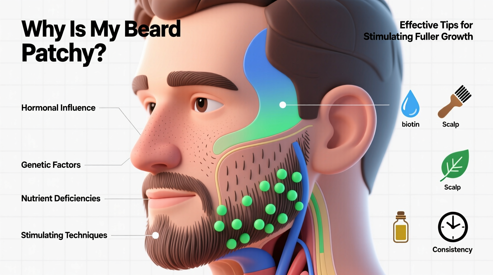 why is my beard patchy effective tips for stimulating fuller growth