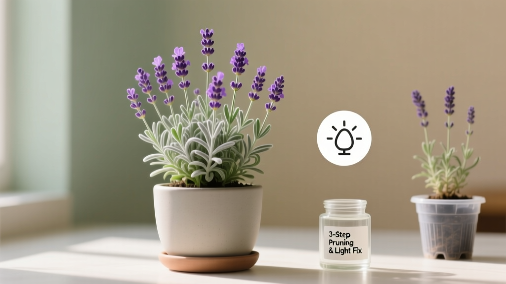 Indoor Lavender Size Limits: Pruning & Light Fix (2026)