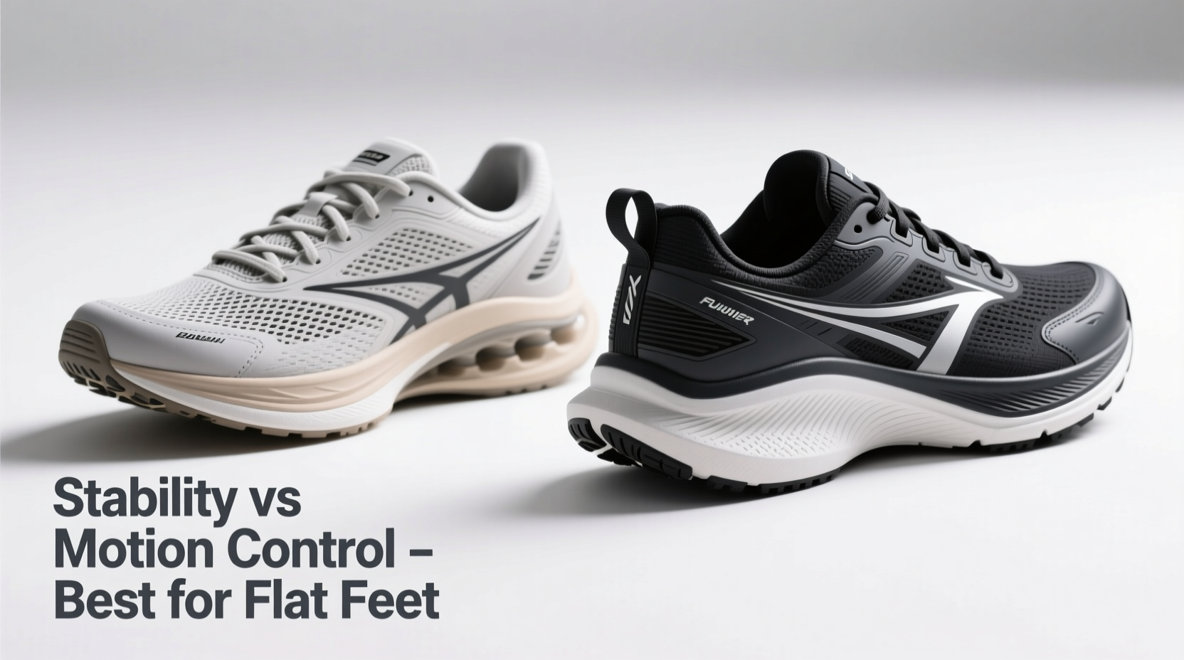 best running shoes for flat feet stability vs motion control