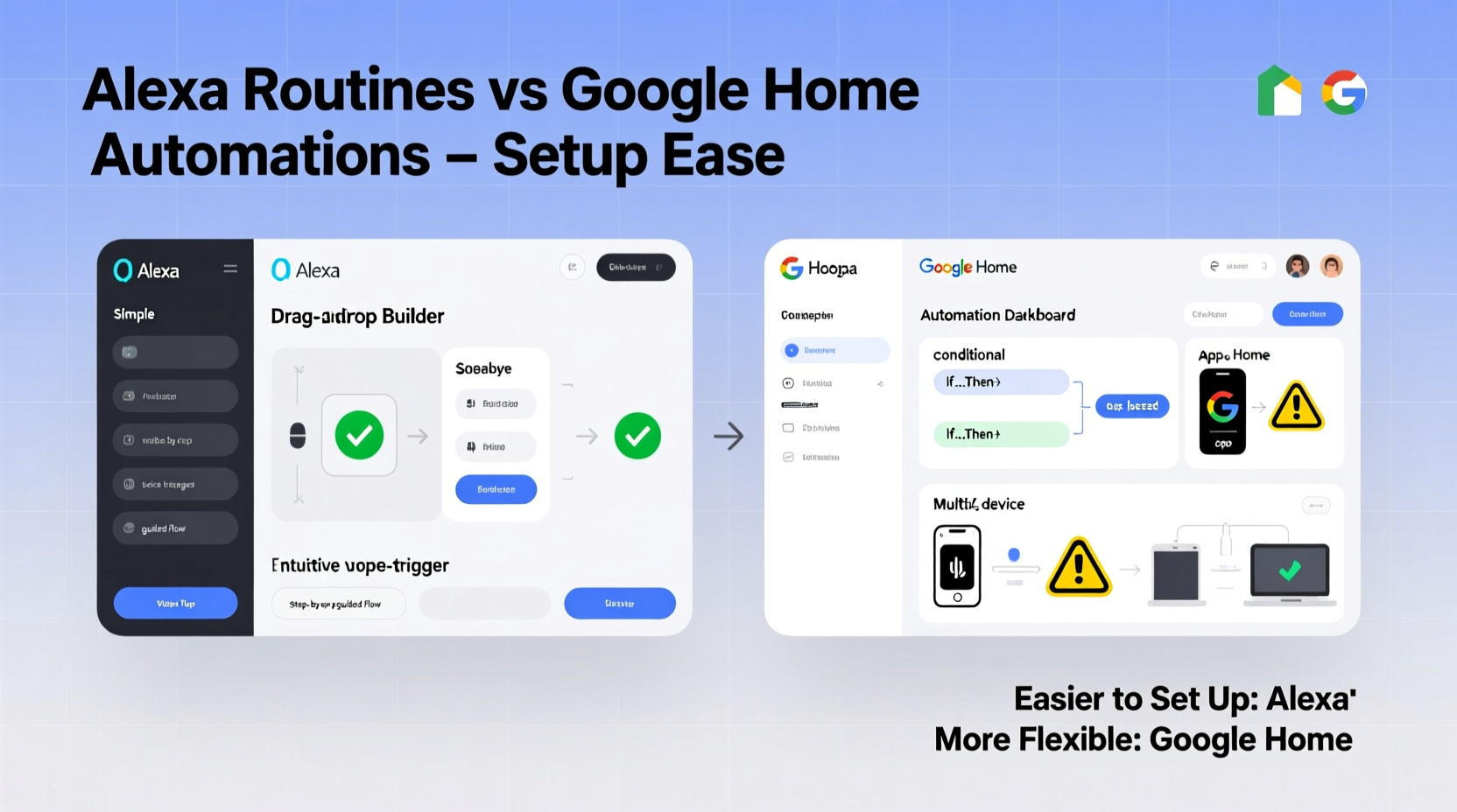Alexa Routines Vs Google Home Automations Which Is Easier To Set Up