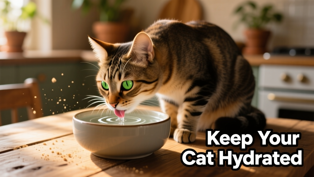How To Get a Cat To Drink Water
