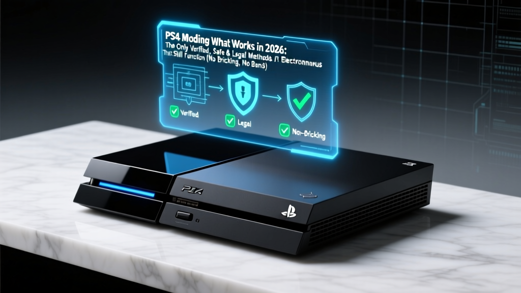 PS4 Modding What Works in 2026: The Only Verified, Safe & Legal Methods That Still Function (No Bricking, No Bans)