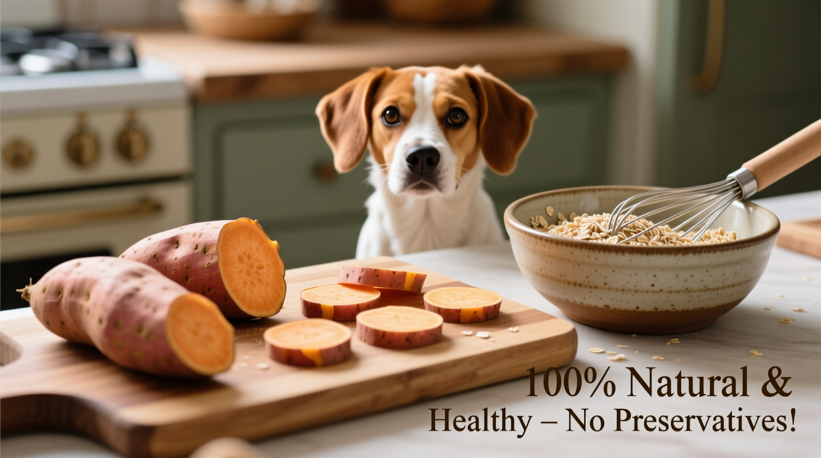 Easy Homemade Sweet Potato Dog Treats Recipe