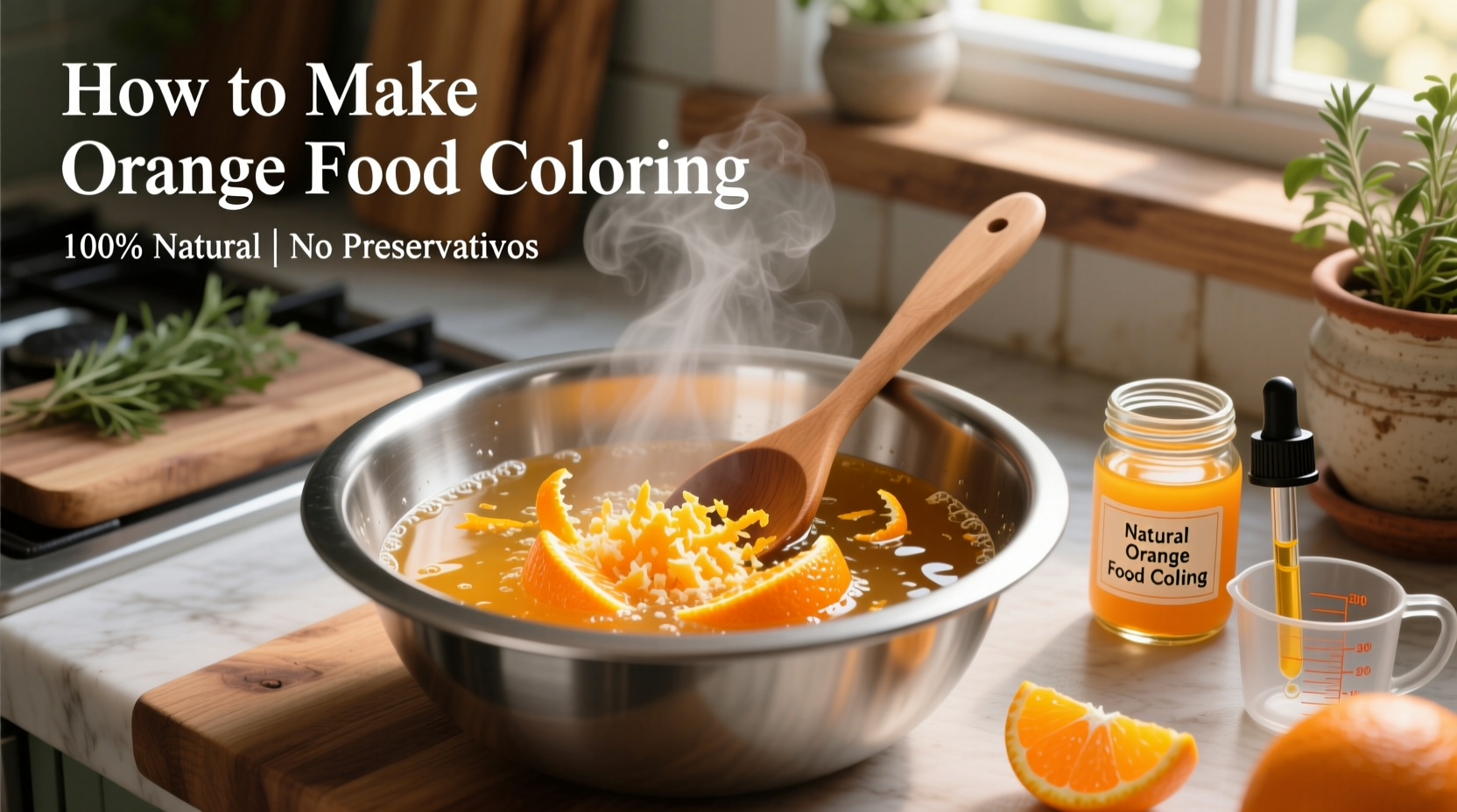 Natural Orange Food Coloring: 4 Simple Homemade Methods