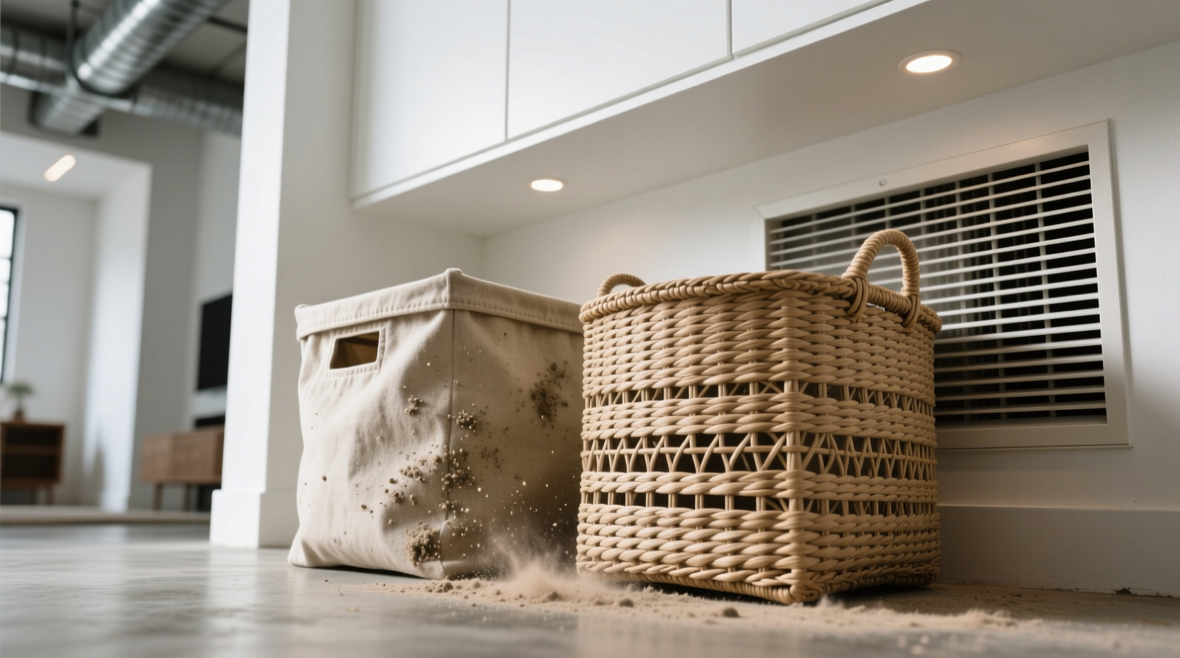 closet organization tips canvas vs seagrass near vents