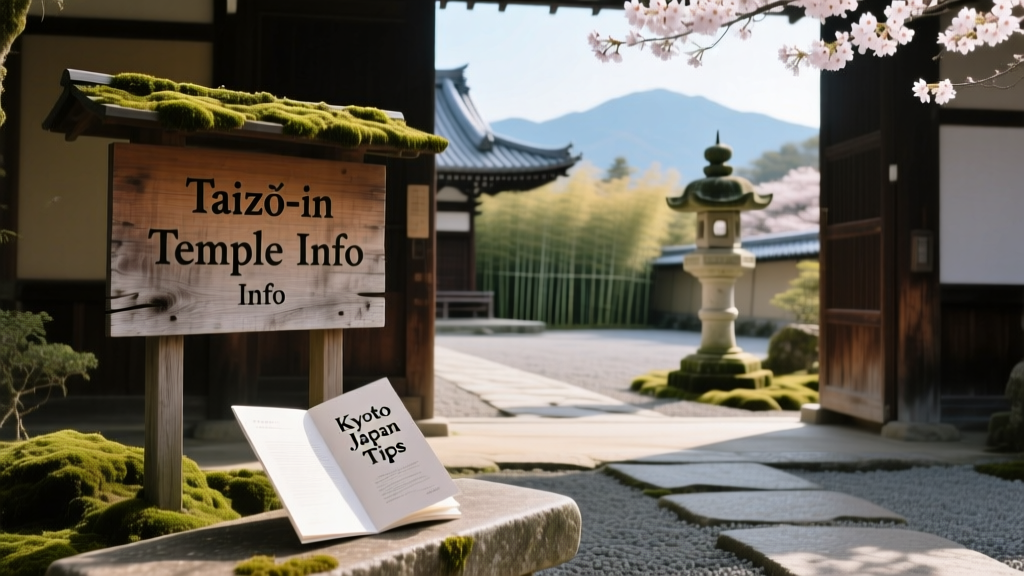 Taizoin Temple Kyoto: History, Zen Practice, and Practical Visitor Tips